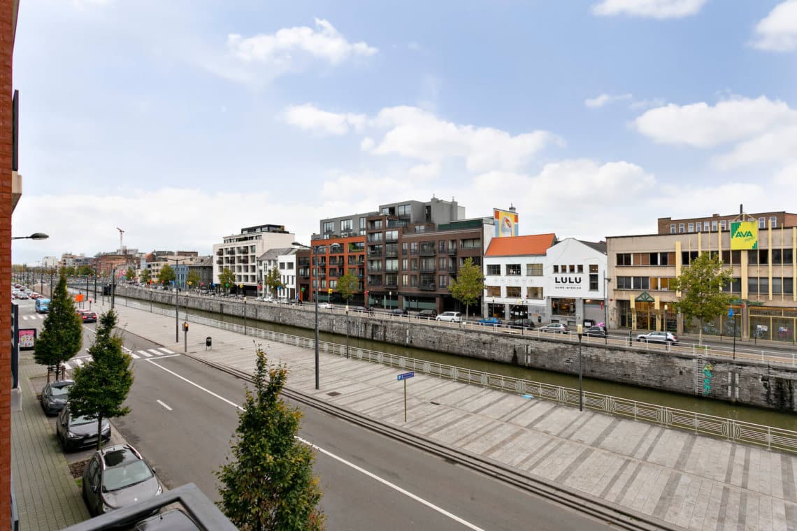 balcony view on brussels canal from bbf waterview residence