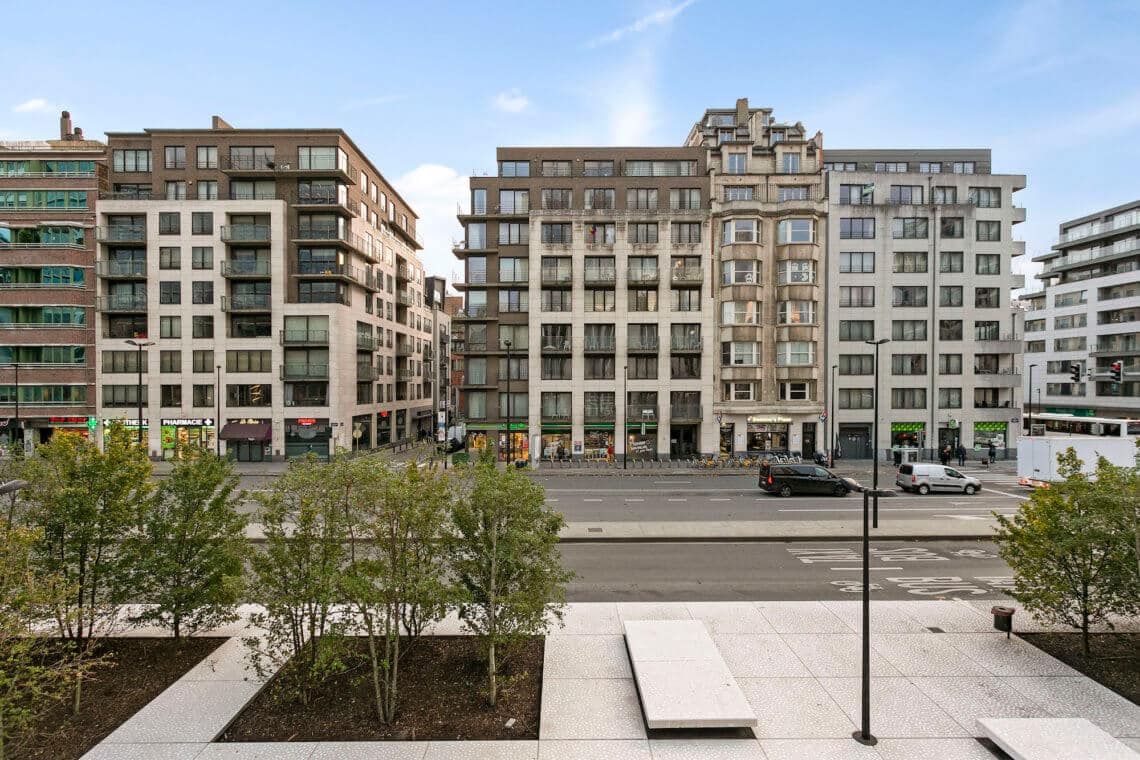 exterior facade of botanique residence