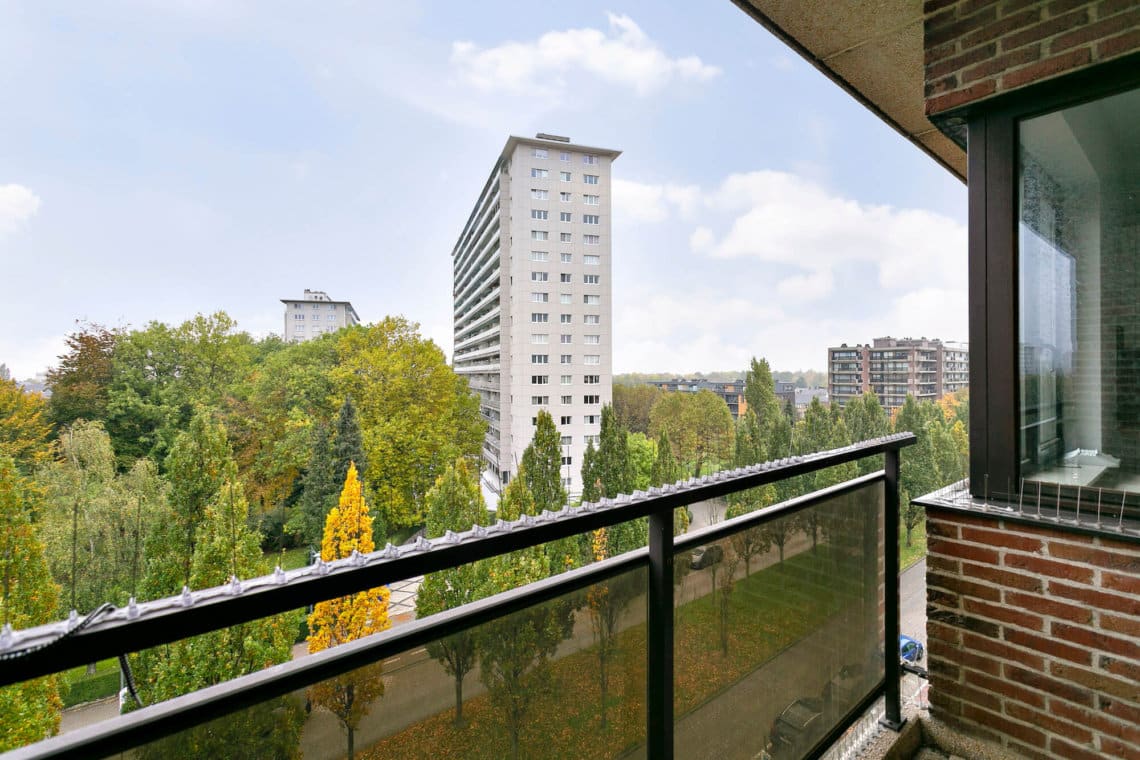 dunant gardens two bedroom apartment balcony view