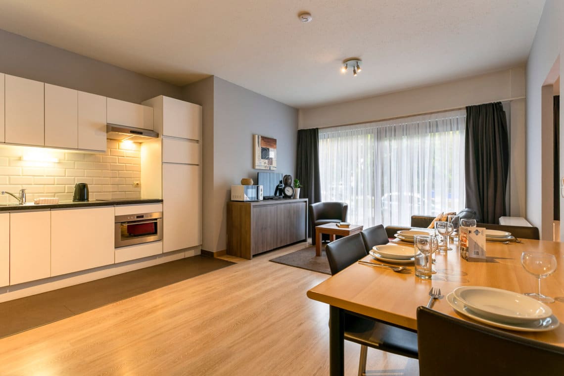 dunant gardens one bedroom apartment living dining room