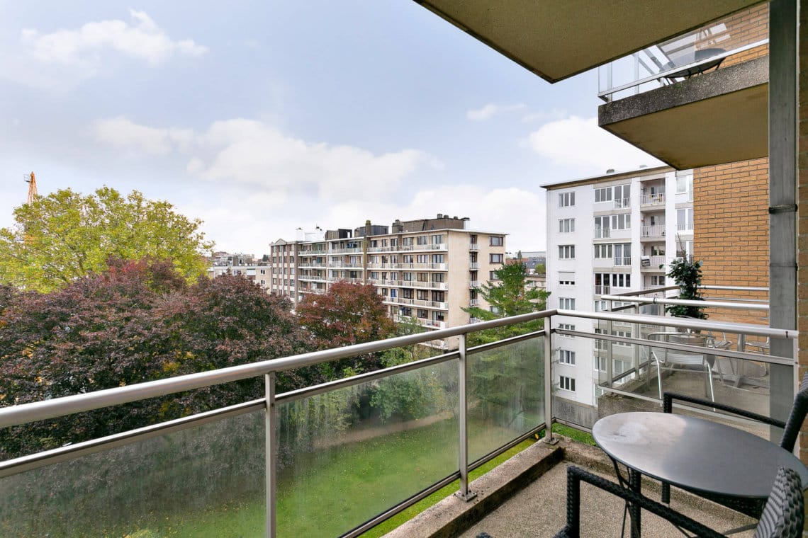 century gardens two bedroom apartment balcony view