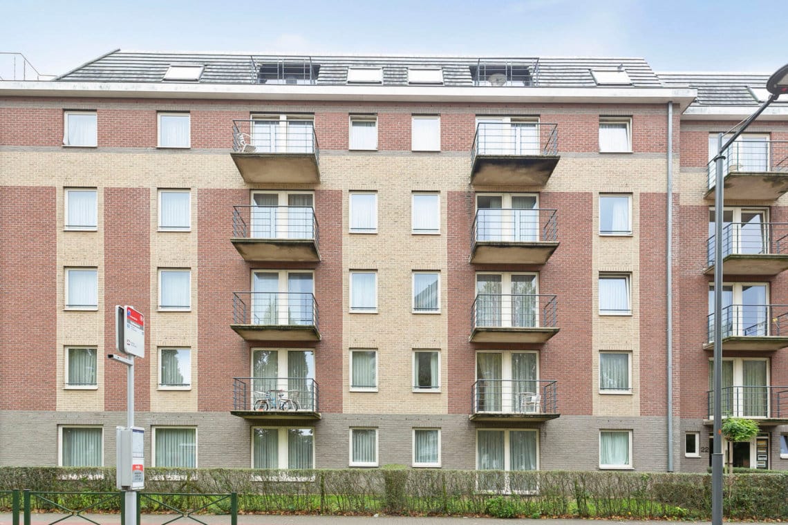 green gardens two bedroom apartment exterior facade of building