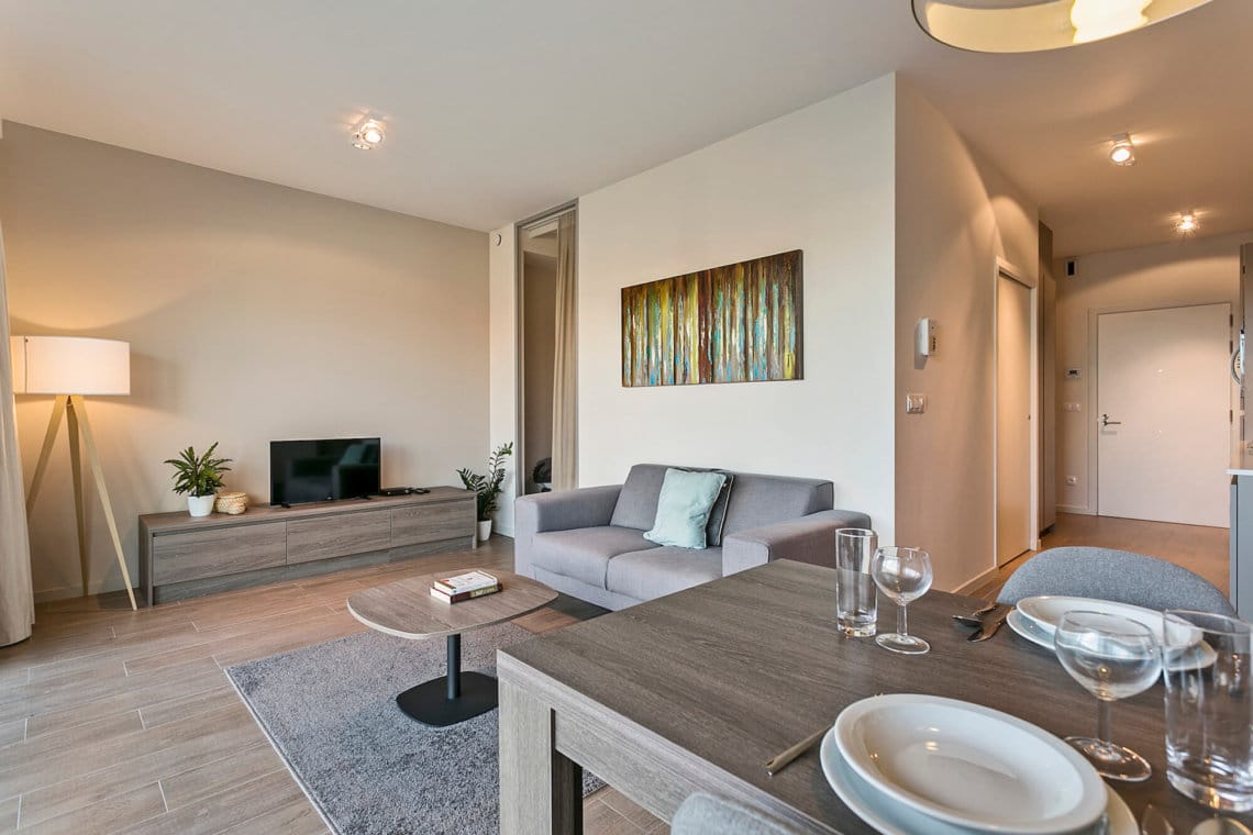 bbf serviced apartment with cable television in diegem