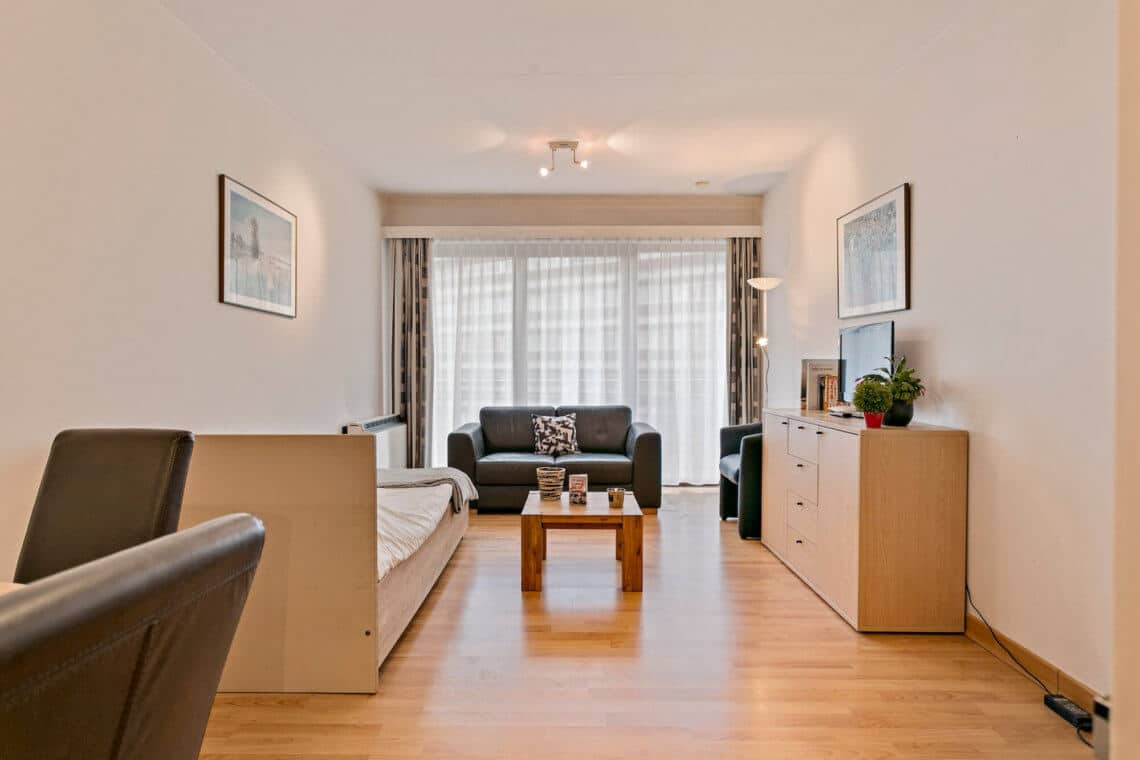 spacious studio apartment in evere brussels near nato