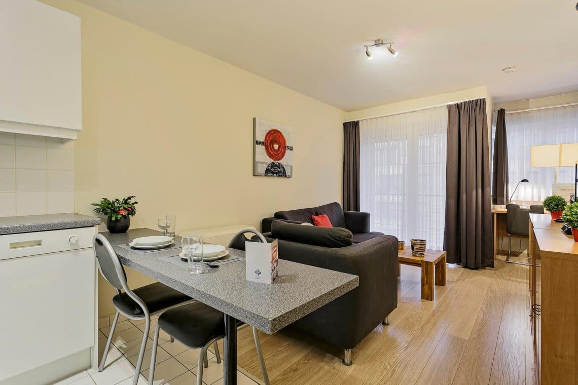 living space in serviced bbf apartment