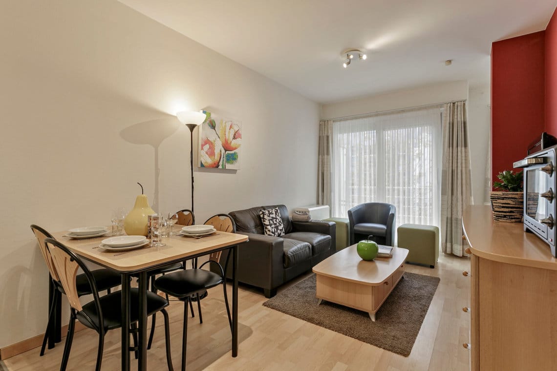 one bedroom serviced apartment next to european commission