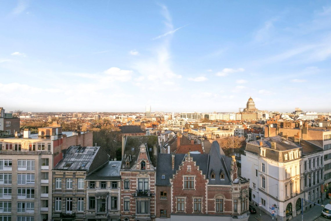 penthouse balcony view over palace of justice from bbf serviced apartment