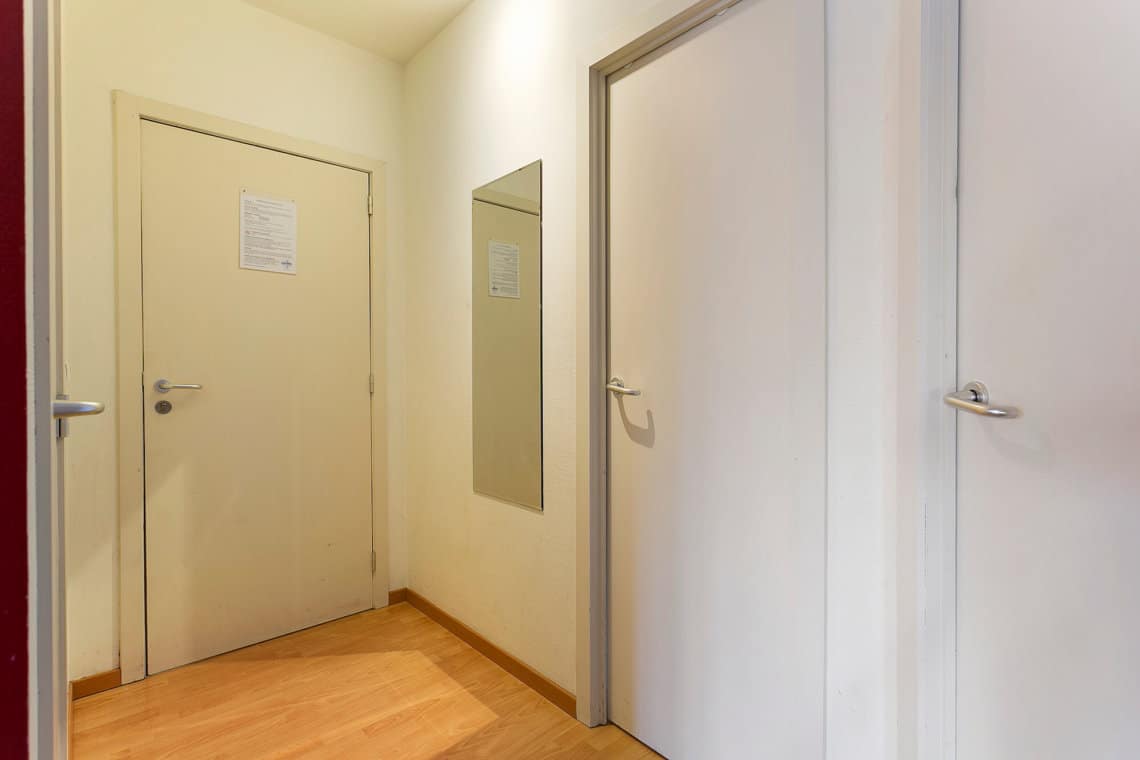 entrance to two bedroom serviced apartment in bbf europark residence