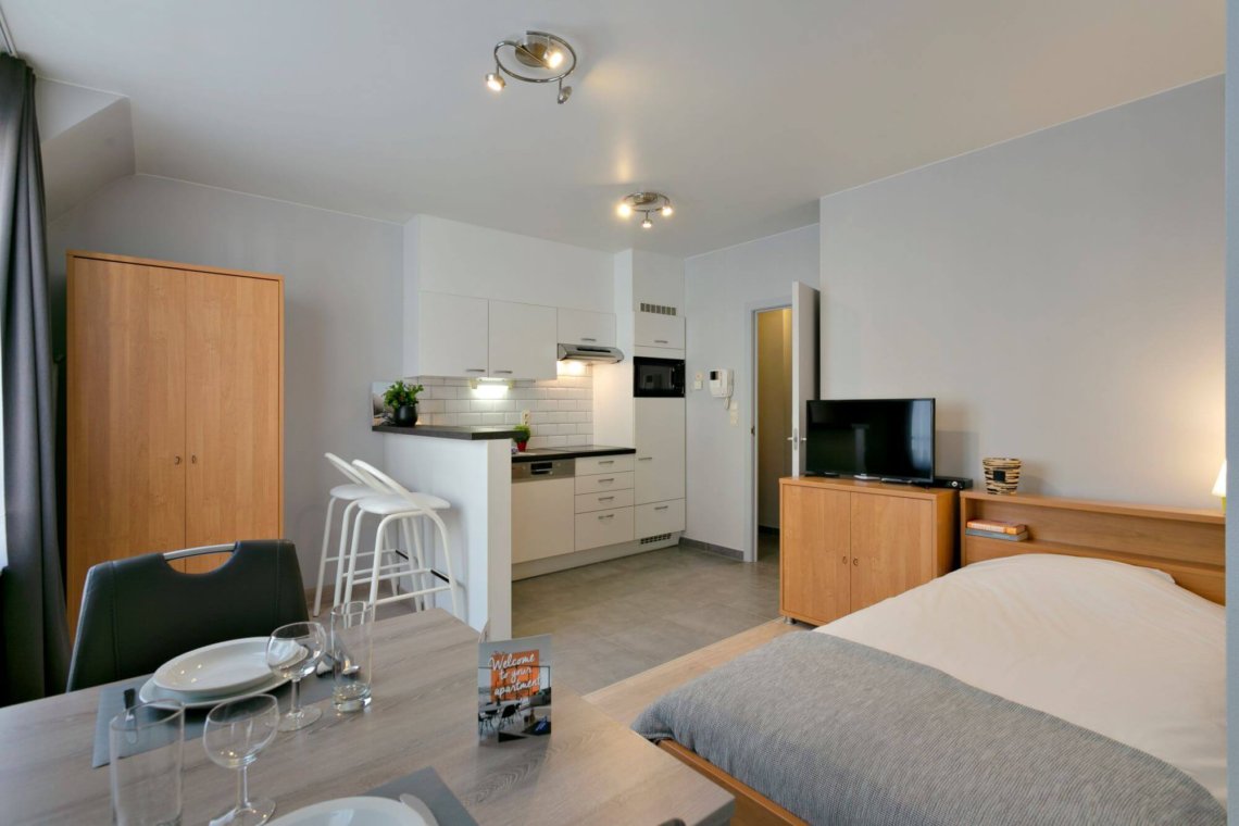 serviced studio apartment